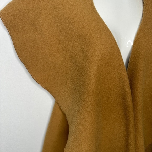 Papillon Sleeveless Open Draped Fleece Cardigan L/XL - Picture 7 of 12